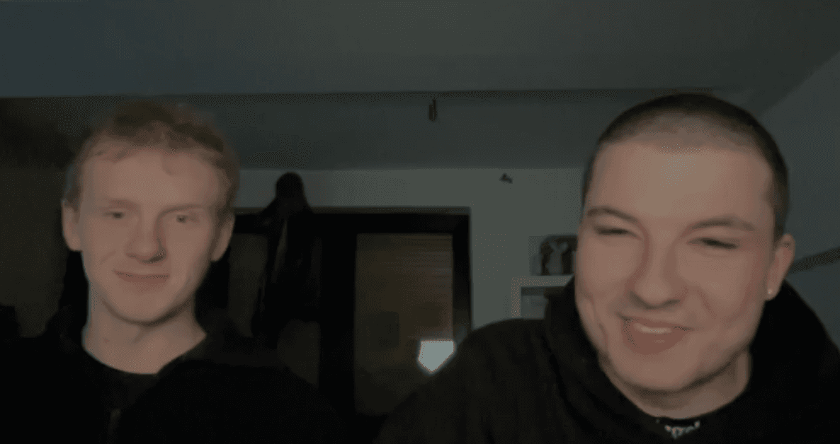 Kilian Weinzierl and Mattis Müller working on an early version of Avo